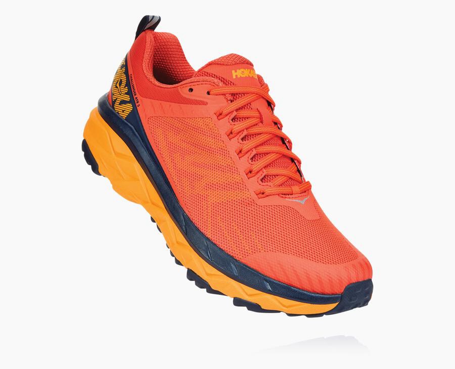 Tenis Trail Hoka One One Masculino Vermelhas - Challenger Atr 5 - 285-FIUJWQ